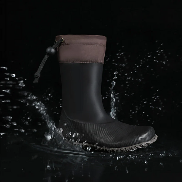 Дитячі утеплені гумові чоботи Barefoot - Kid's Brisk II чорні XZD0011BK фото