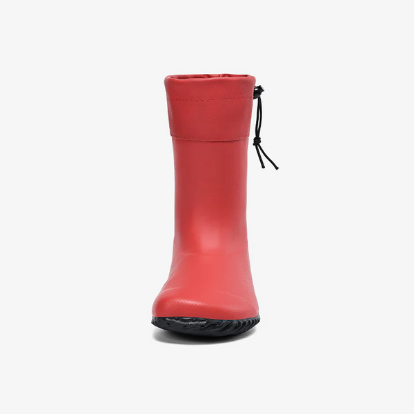 Утеплені гумові чоботи Barefoot - Brisk II червоні XZD0009RD фото